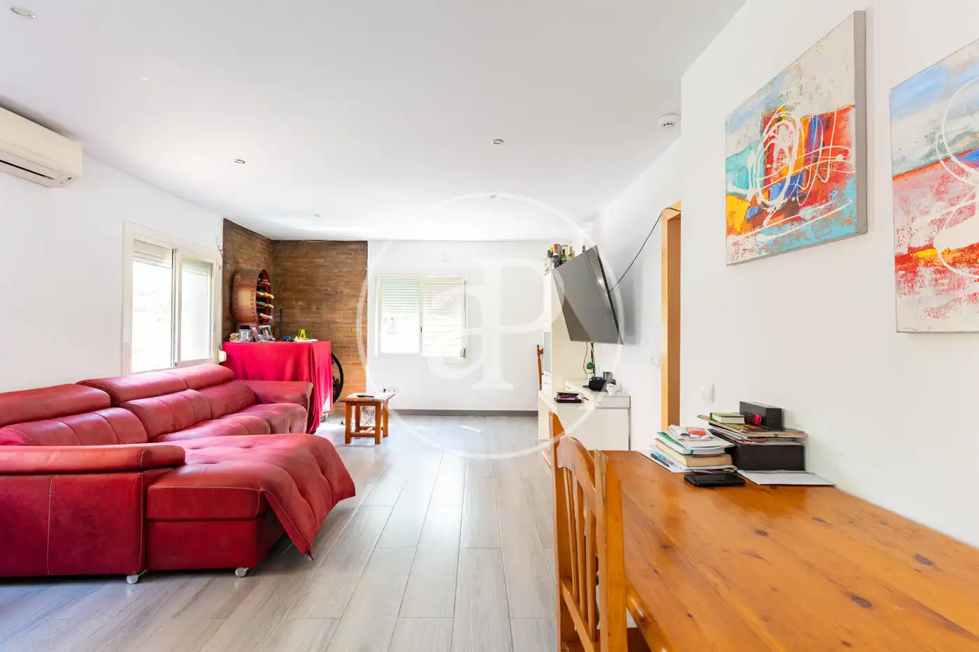 Exterior view of Flat for sale in Rubí  with Air Conditioner, Heating and Private garden