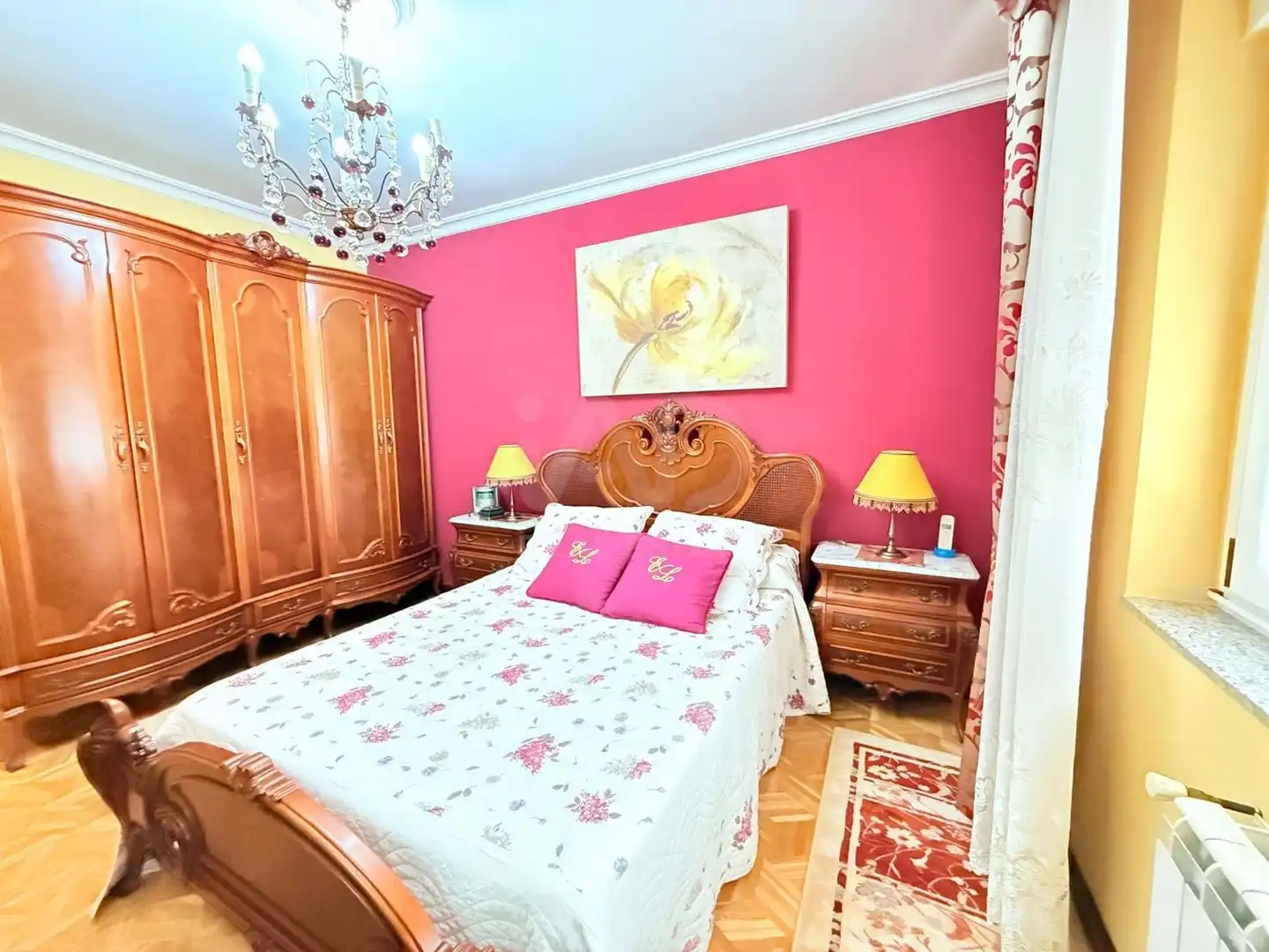 Bedroom of Flat for sale in Gijón   with Heating