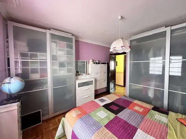 Schlafzimmer von Wohnung zum Verkauf in Gijón  mit Heizung, Parkett und Terrasse