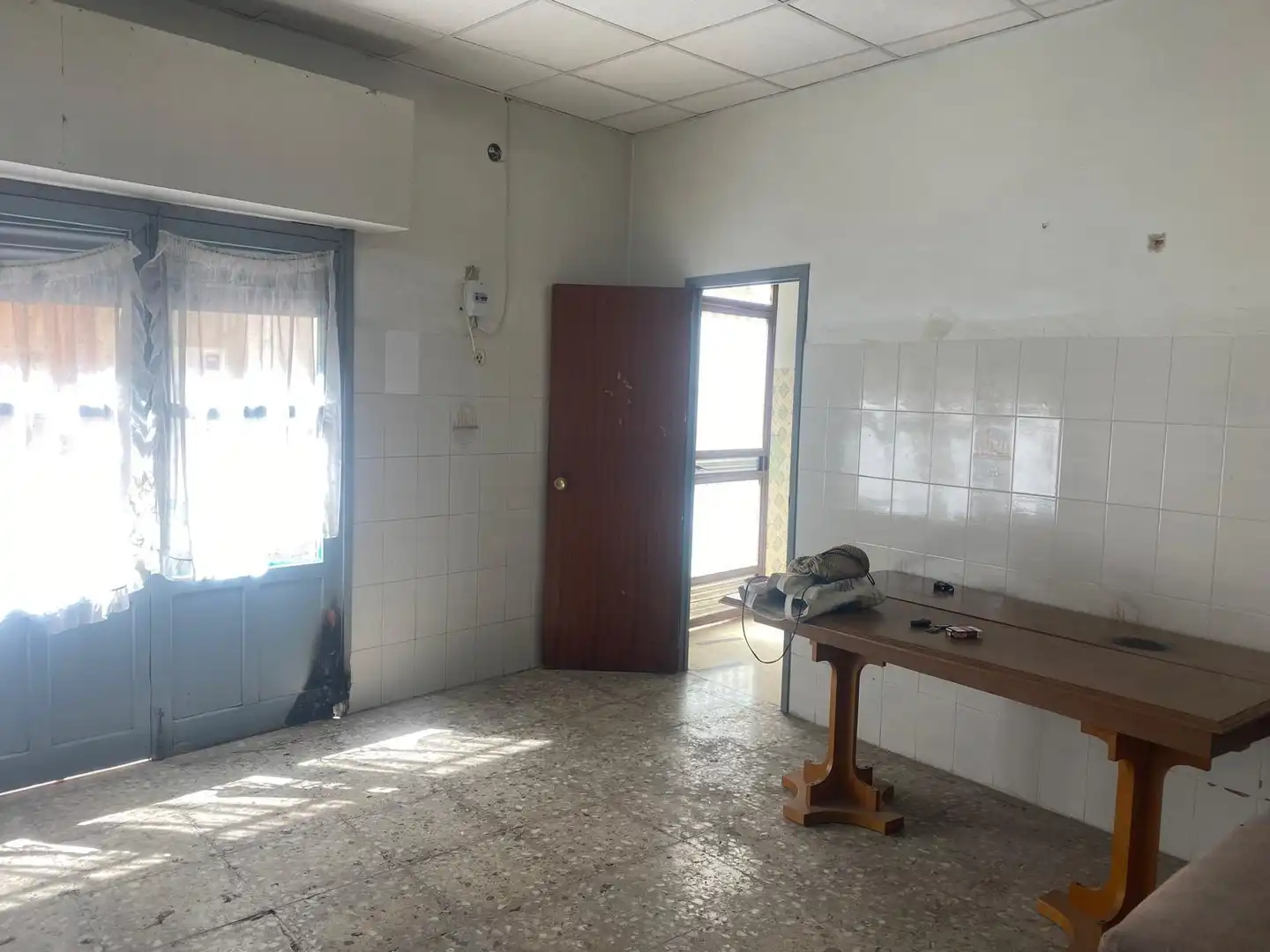 Cocina de Casa adosada en venta en Aspe con Terraza