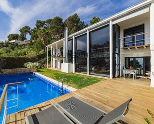 Jardí de Casa o xalet en venda en Blanes amb Aire condicionat, Terrassa i Piscina