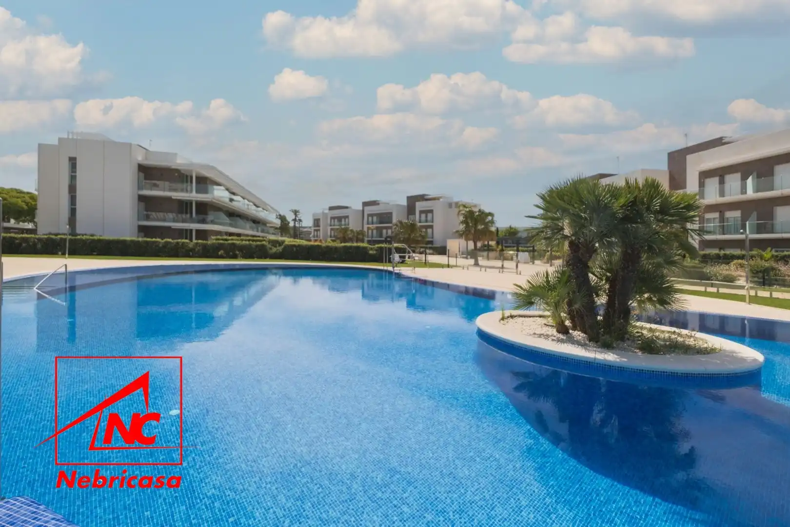 Swimming pool of Flat for sale in Las Tres Piedras - Costa Ballena