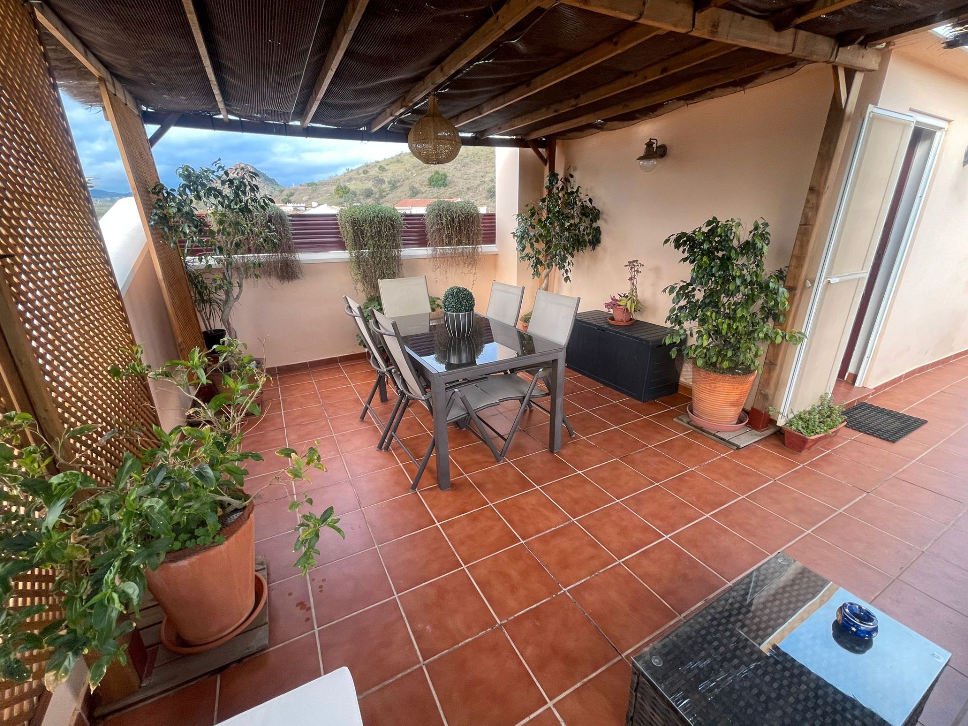 Terrace of Single-family semi-detached for sale in Málaga Capital  with Air Conditioner and Terrace