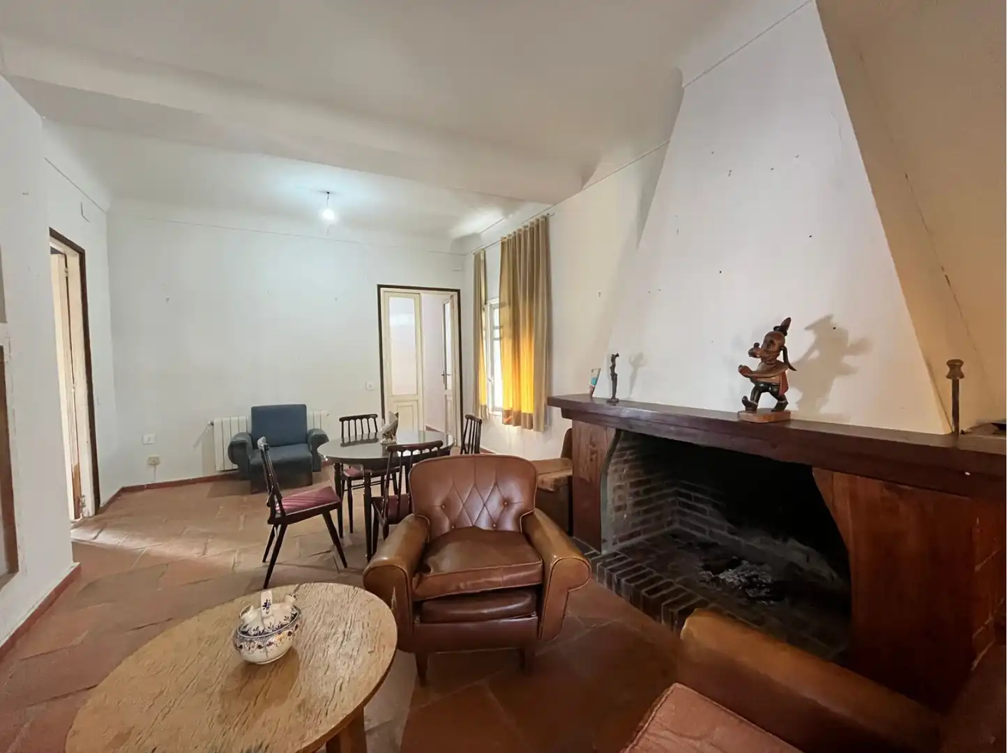 Living room of Houses for sale in Cañada de Calatrava  with Air Conditioner, Private garden and Storage room