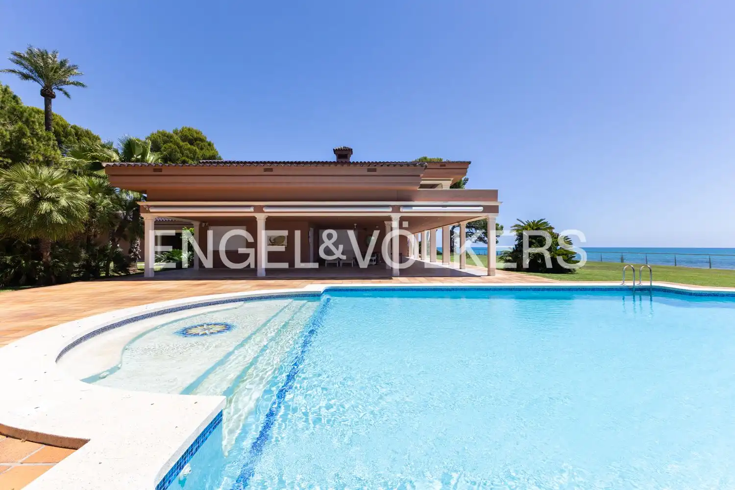 Piscina de Casa adosada de lloguer en Oropesa del Mar / Orpesa amb Aire condicionat, Calefacció i Jardí privat