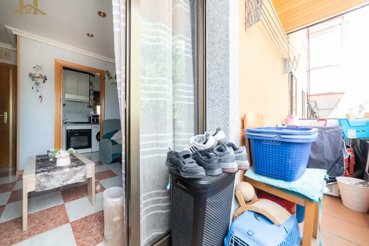 Balcony of Flat for sale in Leganés
