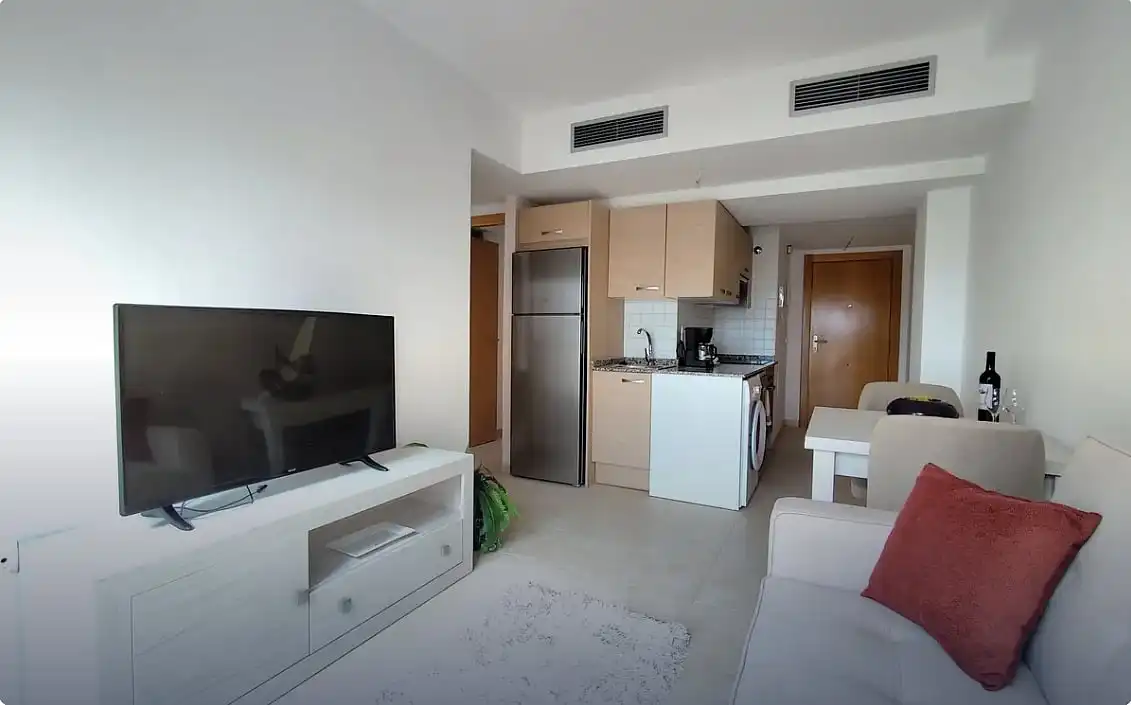 Sala de estar de Apartamento en venta en Vera con Aire acondicionado, Jardín privado y Terraza
