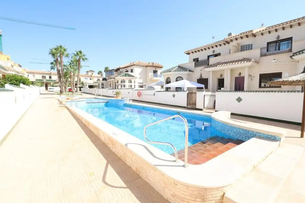 Swimming pool of Detached homes for sale in Rojales  with Air Conditioner, Private garden and Terrace