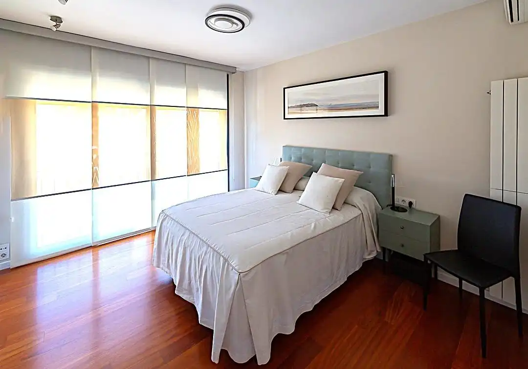 Bedroom of Attic for sale in Sant Cugat del Vallès  with Air Conditioner, Heating and Private garden