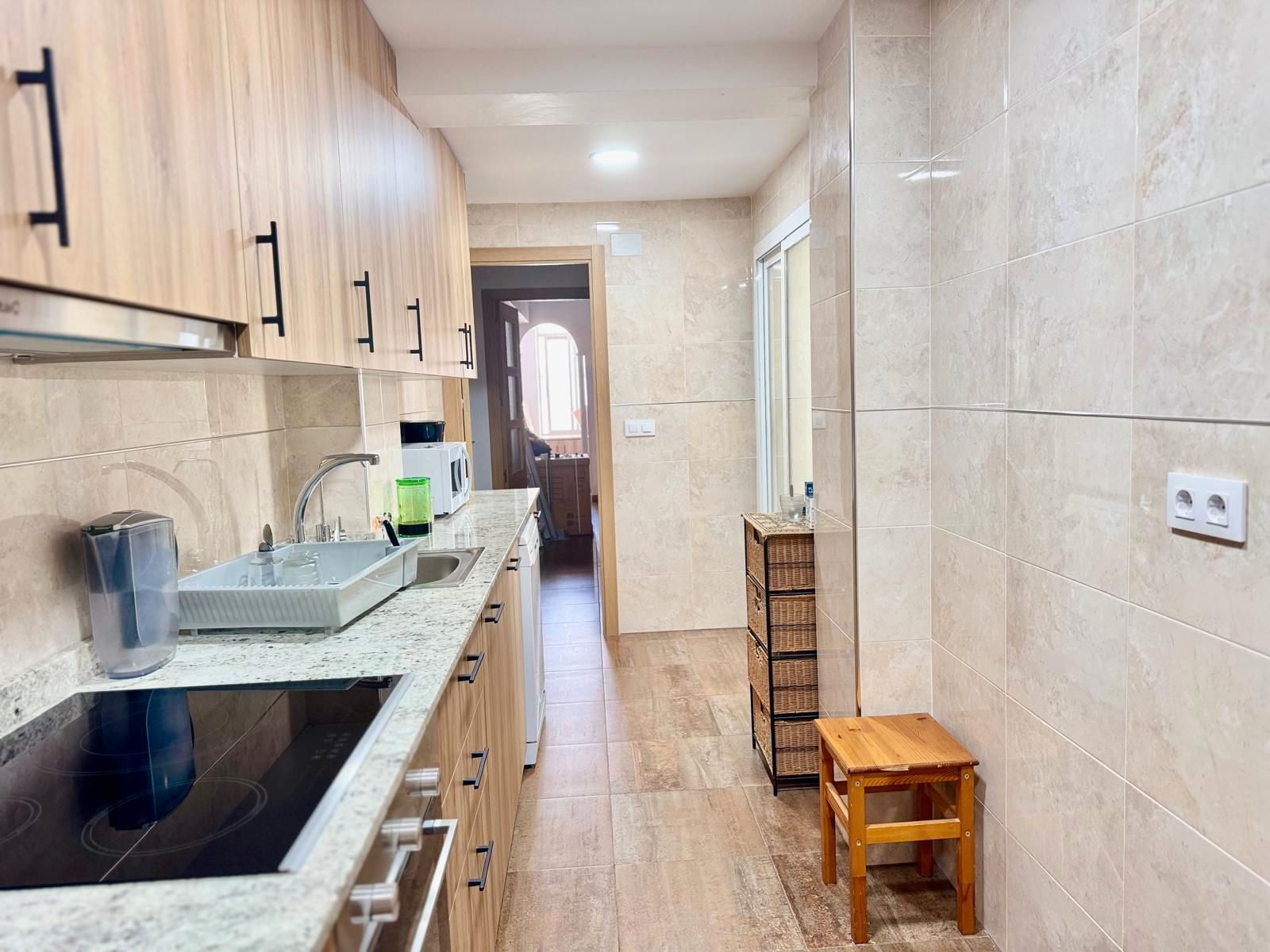 Kitchen of Flat for sale in Alicante / Alacant  with Air Conditioner, Terrace and Furnished