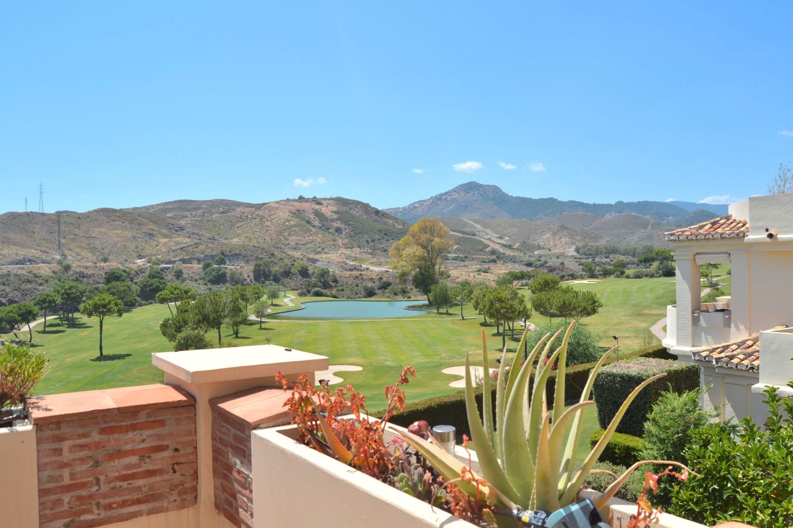 Garden of Flat to rent in Benahavís  with Air Conditioner, Terrace and Furnished