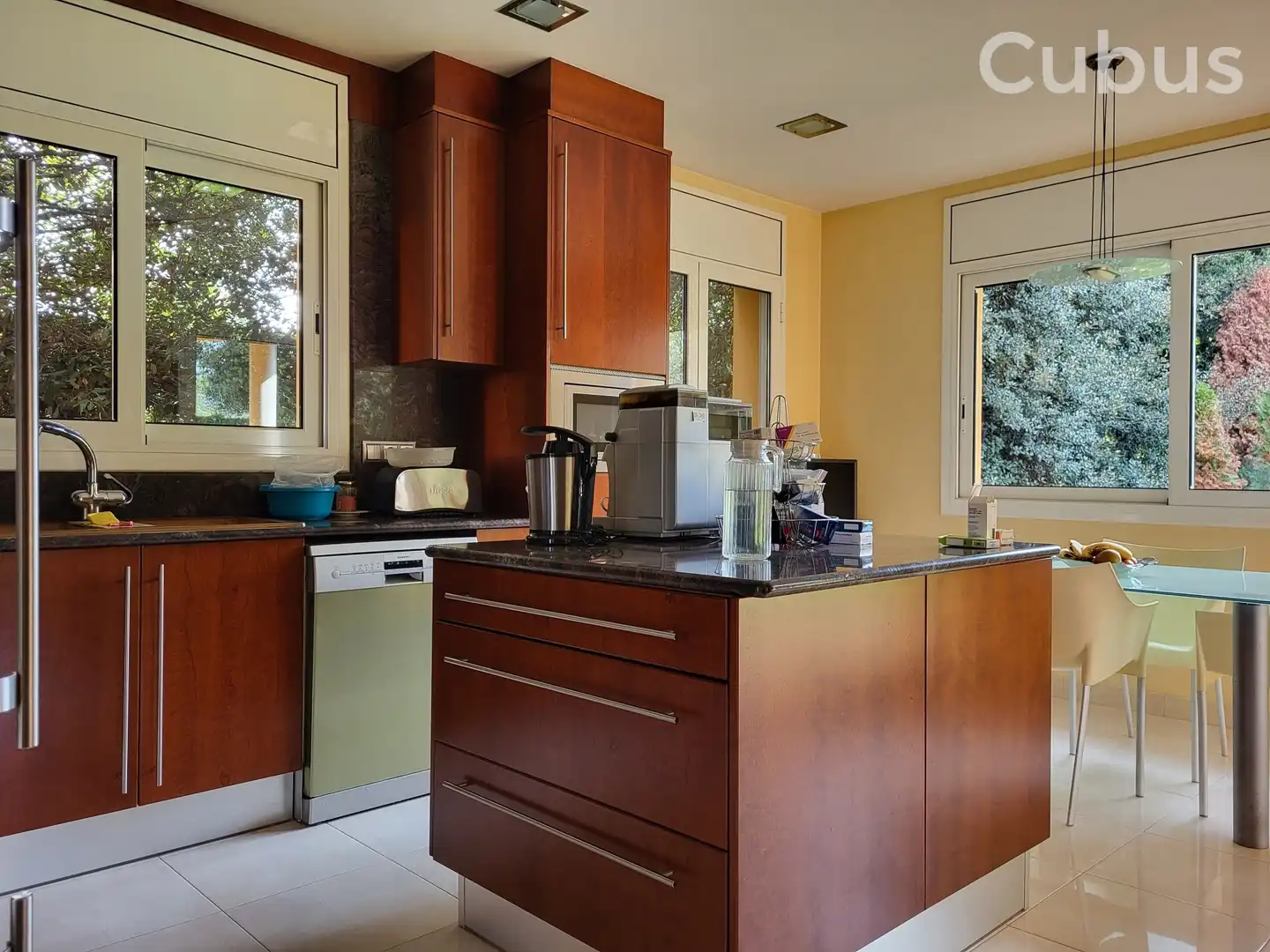 Kitchen of Houses for sale in Les Preses  with Air Conditioner, Heating and Terrace