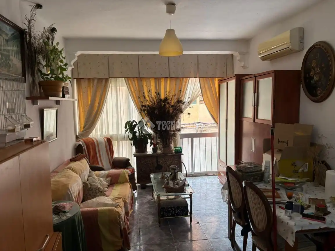 Sala de estar de Piso en venta en Málaga