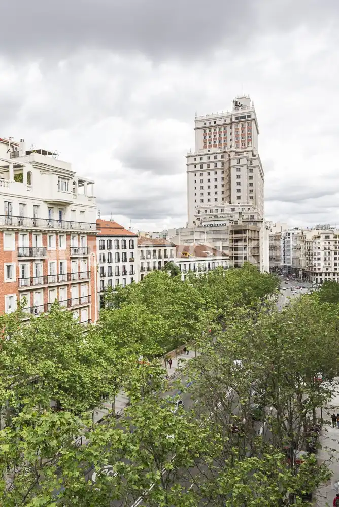 Vista exterior de Piso de alquiler en Madrid con Aire acondicionado, Calefacción y Amueblado