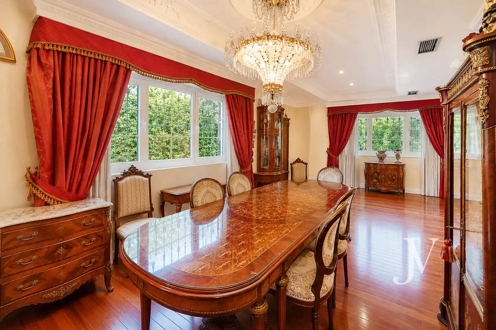 Comedor de Casa o chalet en venta en Madrid con Aire acondicionado, Calefacción y Jardín privado