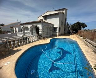 Piscina de Casa o xalet de lloguer en El Verger amb Aire condicionat, Calefacció i Jardí privat