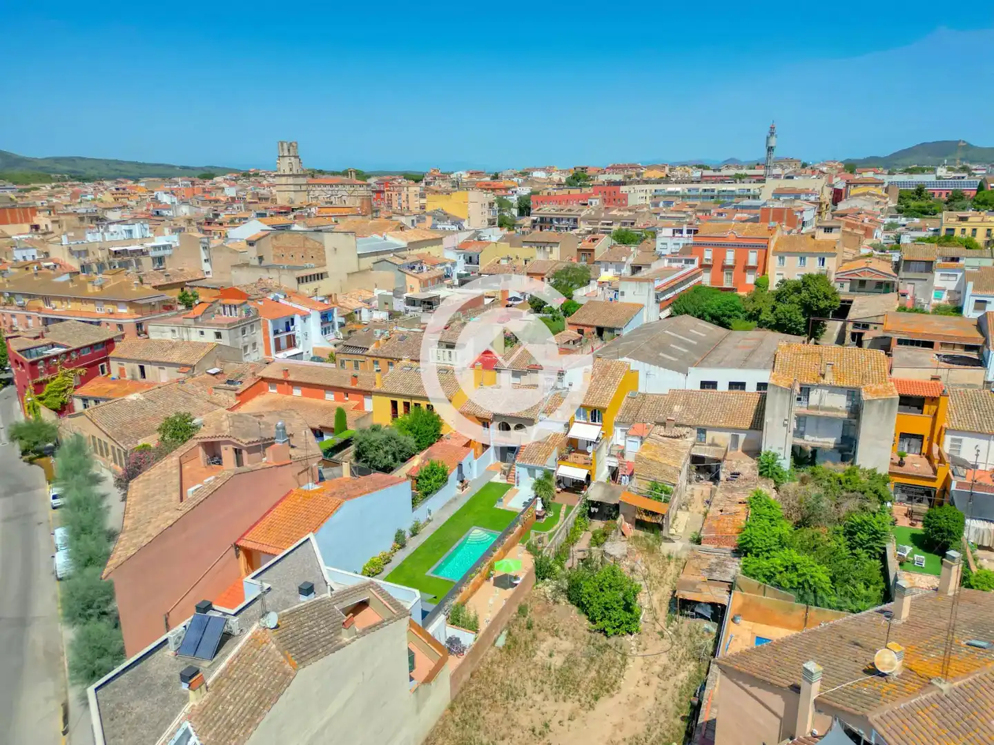 Vista exterior de Casa adosada en venta en Palafrugell con Calefacción, Parquet y Terraza