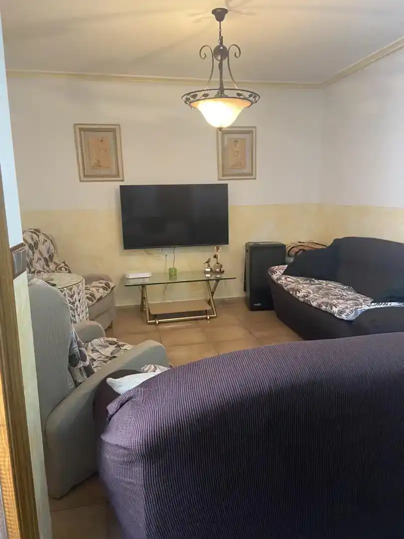 Sala de estar de Planta baja en venta en Aspe con Amueblado, Lavadora y Microondas