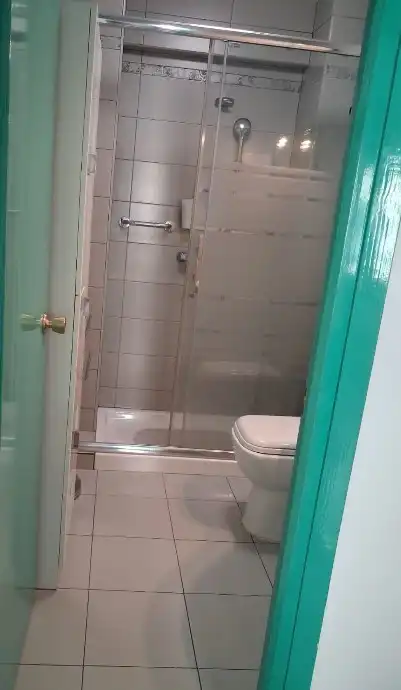 Bathroom of Flat for rent in Santurtzi   with Heating, Terrace and Furnished