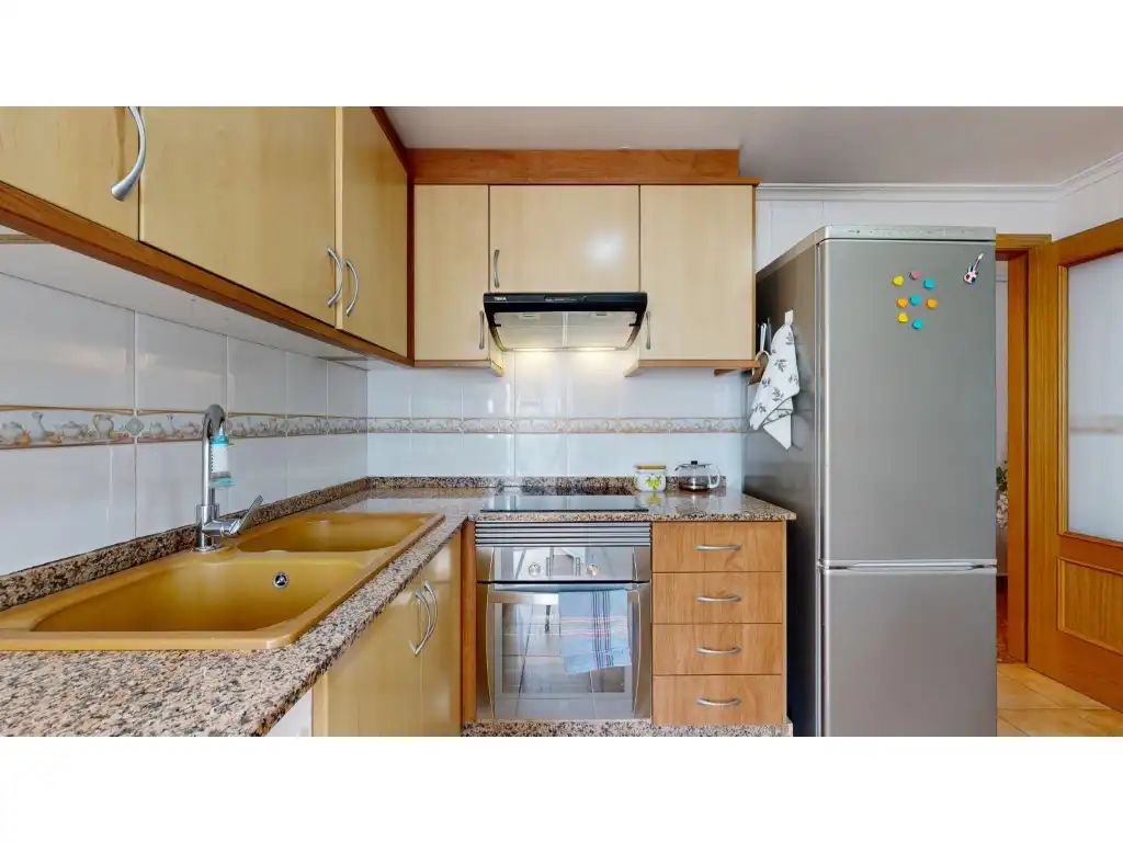 Kitchen of Flat for sale in Torrent  with Air Conditioner and Balcony