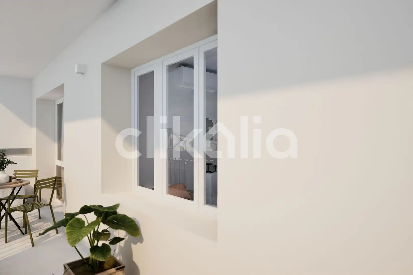 Balcony of Flat for sale in Sevilla  with Air Conditioner and Terrace