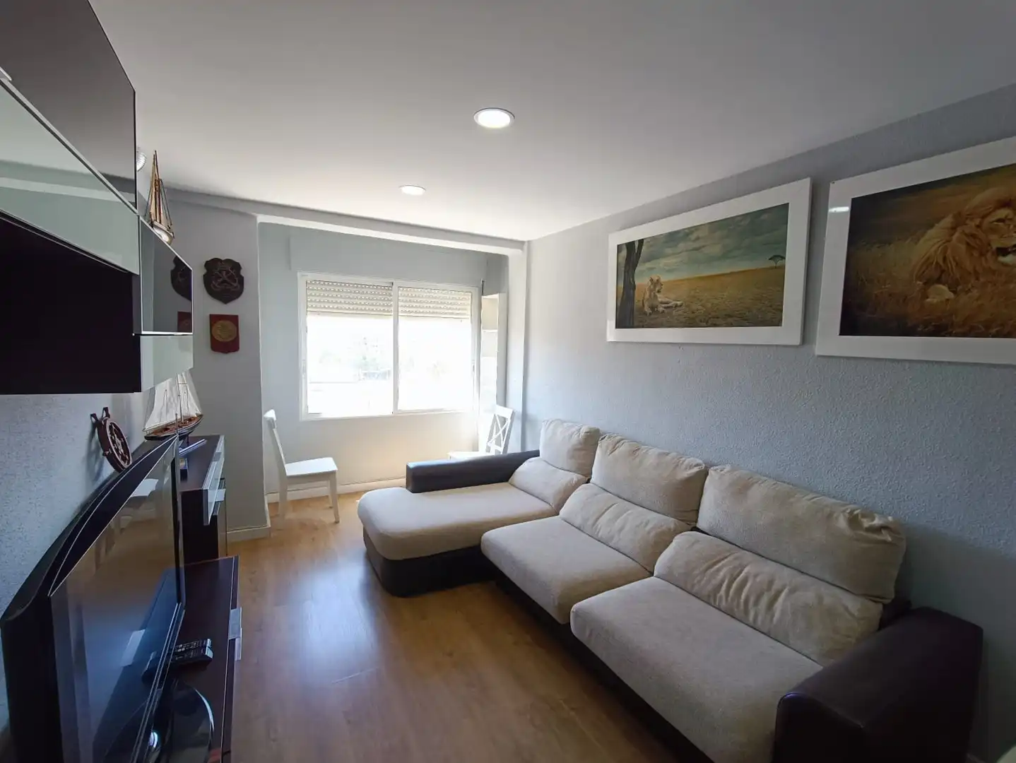 Living room of Flat for rent in Cartagena  with Furnished and Balcony