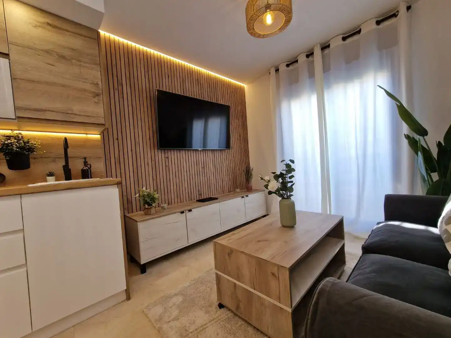 Sala de estar de Piso en venta en Torrequebrada