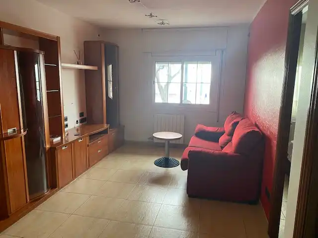 Sala de estar de Piso en venta en Barcelona con Calefacción y Horno