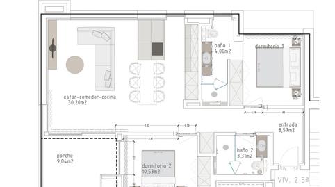 Foto 4 de Apartament en venda a Cala Major, Palma de Mallorca