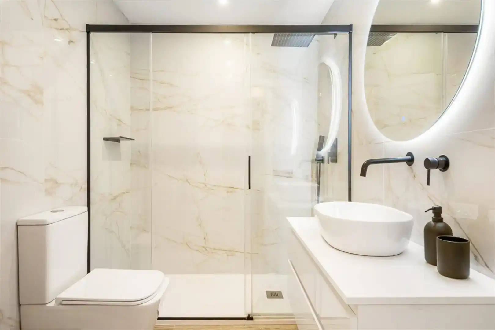 Baño de Casa o chalet de alquiler en Ciutadella de Menorca con Aire acondicionado, Jardín privado y Piscina