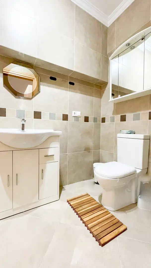 Bathroom of Detached homes for rent in Mijas  with Terrace, Swimming Pool and Pets allowed