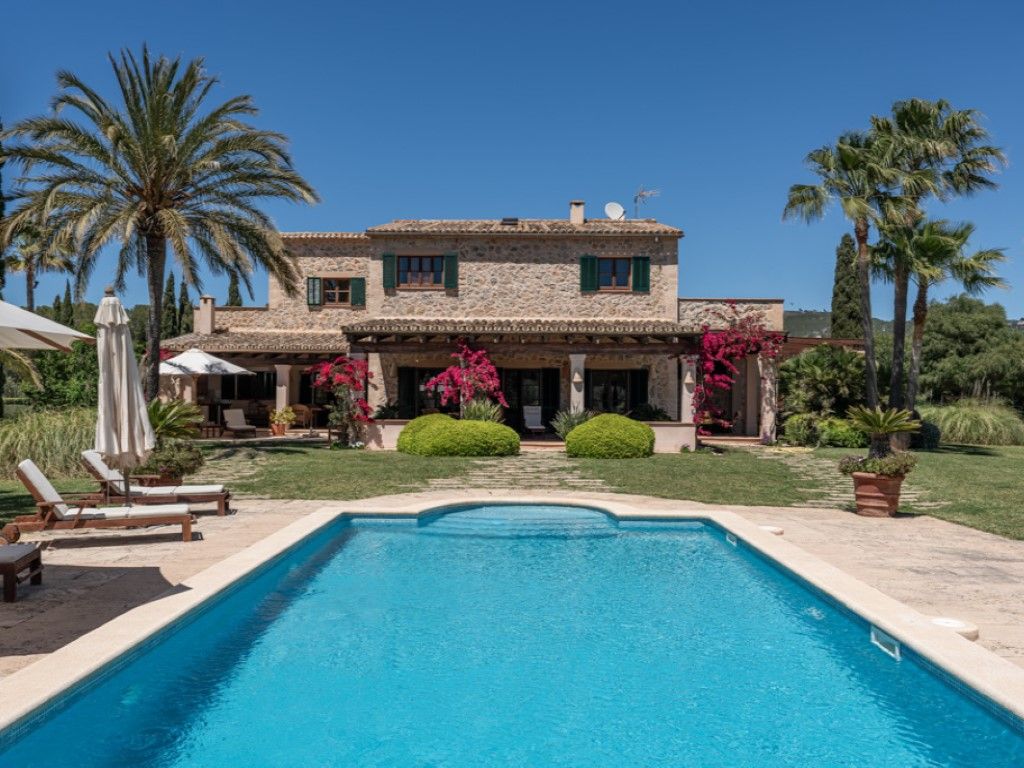 Jardín de Finca rústica en venta en Calvià con Jardín privado, Terraza y Piscina