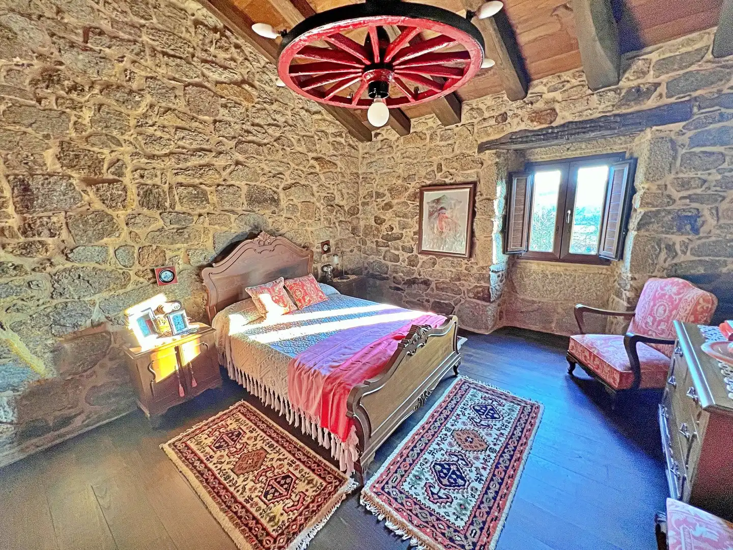 Habitación de Casa o chalet de alquiler en Lugo con Calefacción, Jardín privado y Amueblado