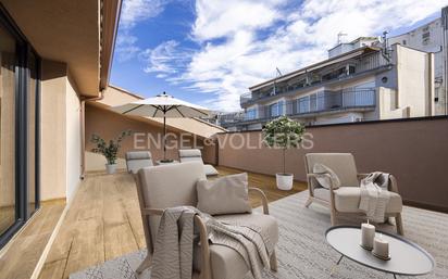 Terrace of Attic for sale in Terrassa  with Air Conditioner, Terrace and Swimming Pool