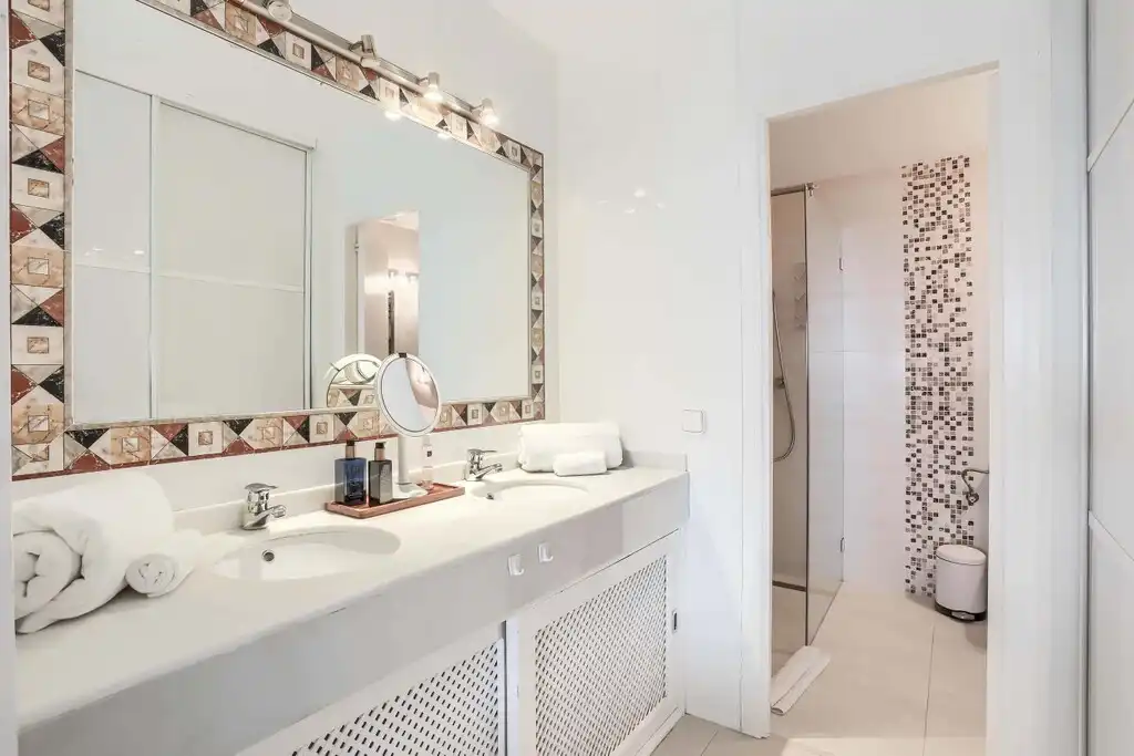 Baño de Apartamento en venta en Calvià con Aire acondicionado, Jardín privado y Terraza