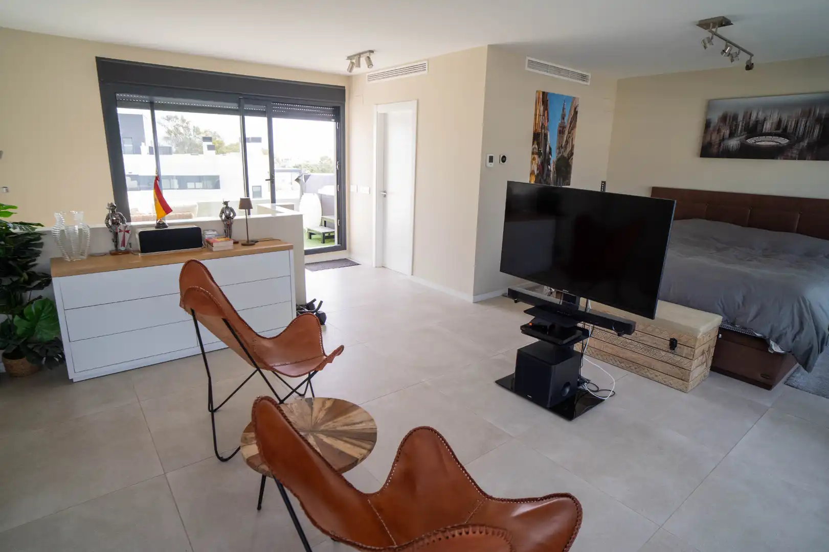 Living room of Attic for sale in Torremolinos  with Air Conditioner, Terrace and Storage room