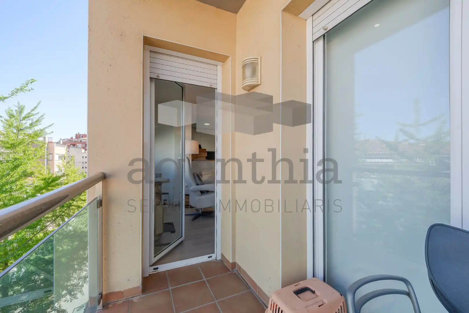 Balcony of Flat for sale in Girona  with Air Conditioner, Heating and Balcony