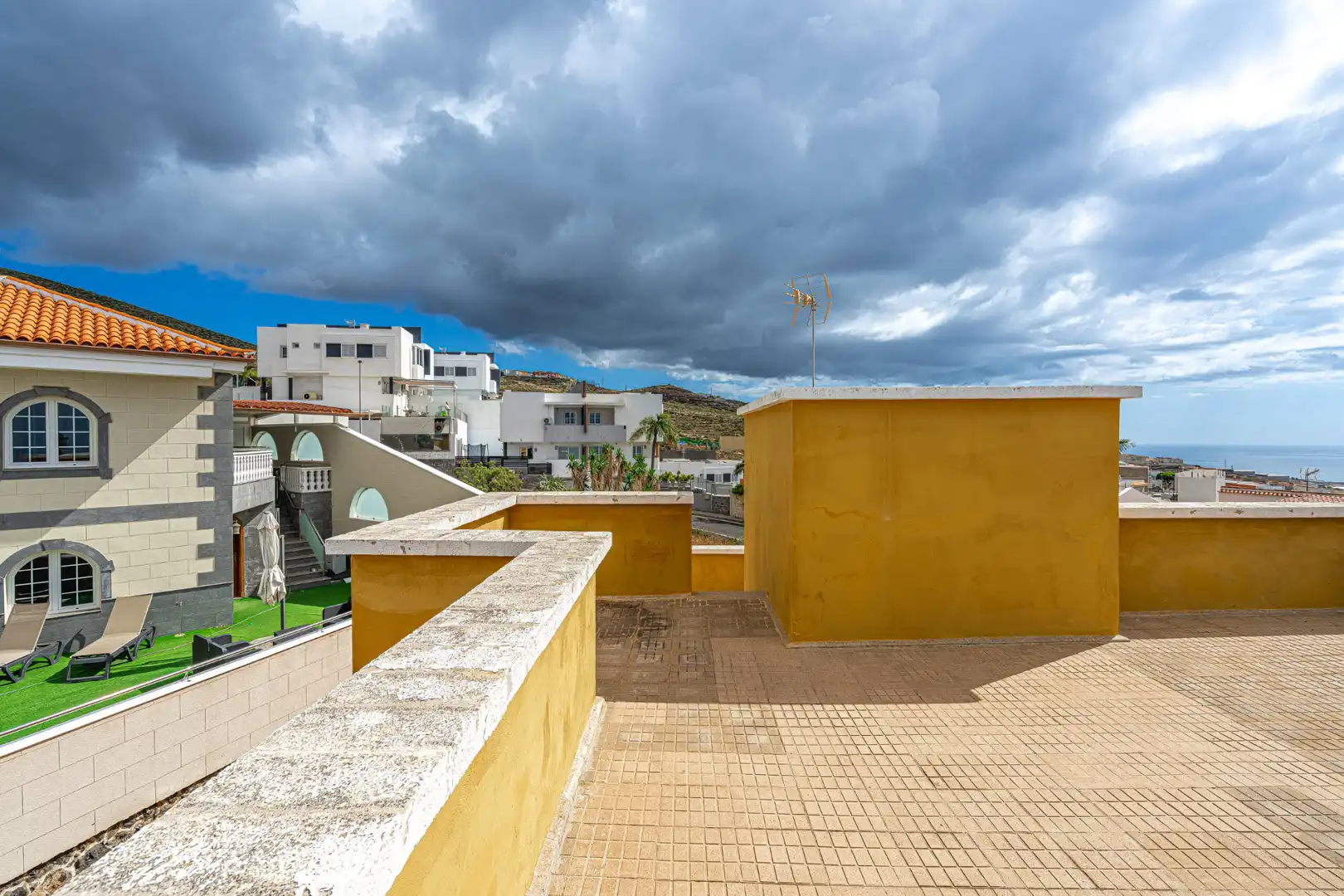 Terraza de Casa o chalet en venta en El Rosario con Aire acondicionado, Jardín privado y Terraza
