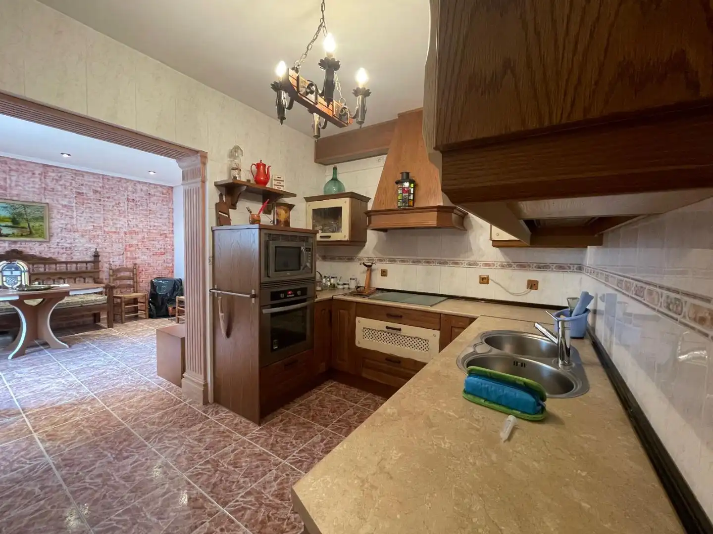 Küche von Haus oder Chalet zum Verkauf in Quintanar de la Orden mit Terrasse