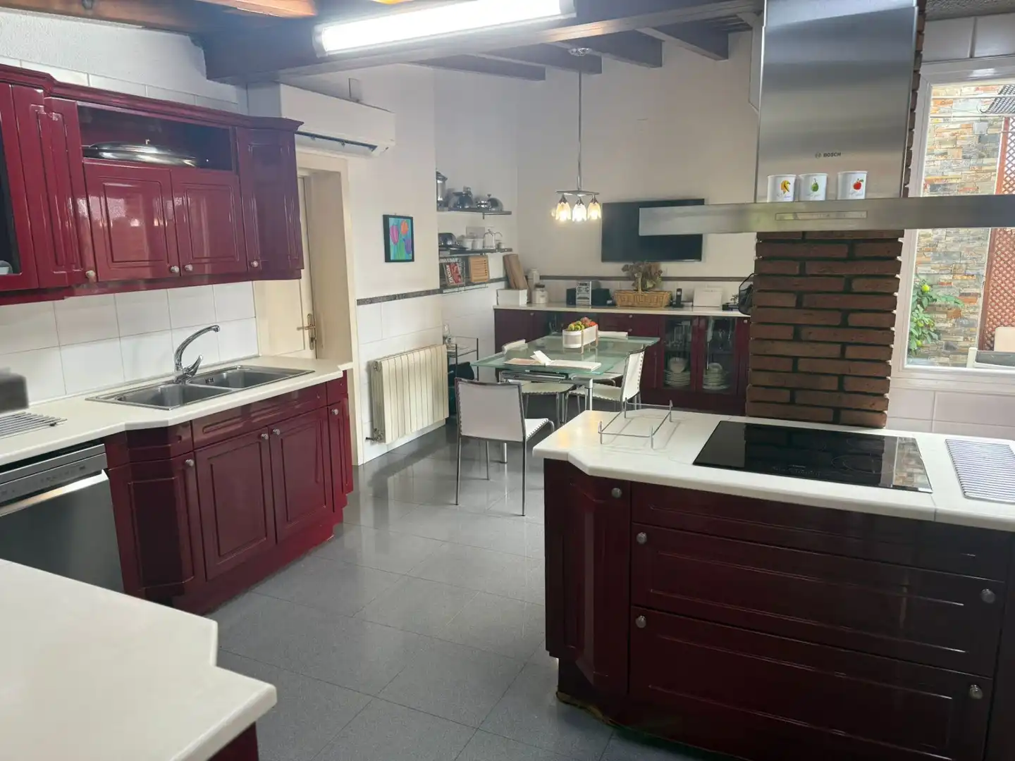 Kitchen of Houses for sale in Sant Celoni  with Air Conditioner, Heating and Private garden