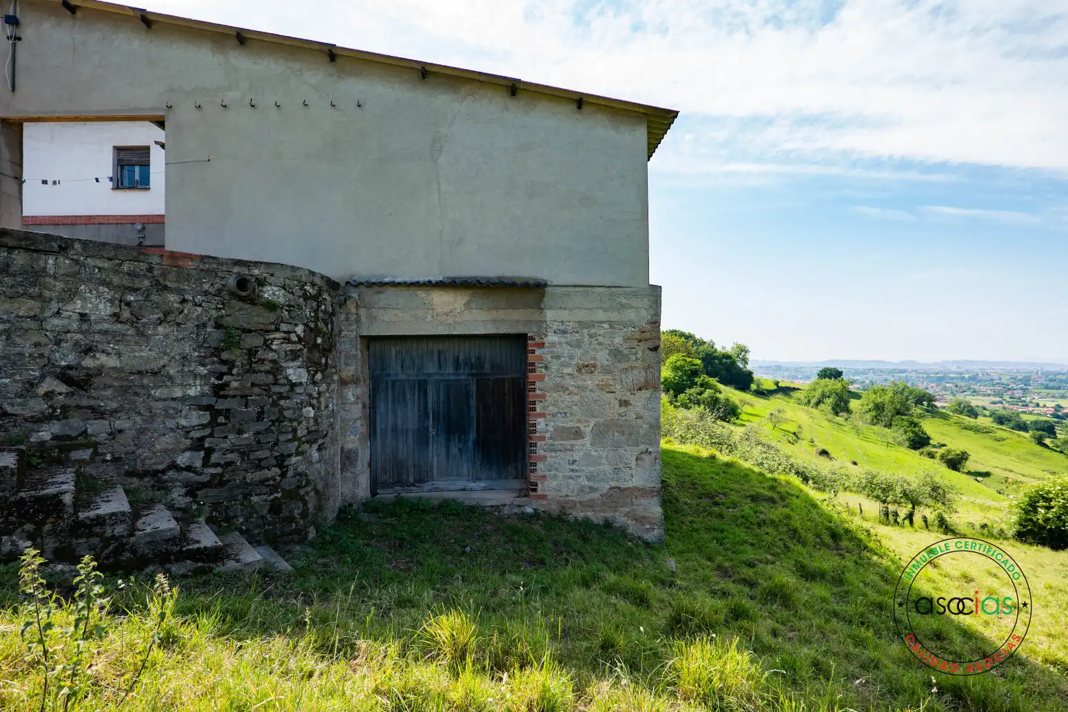 Vista exterior de Casa o xalet en venda en Gijón 
