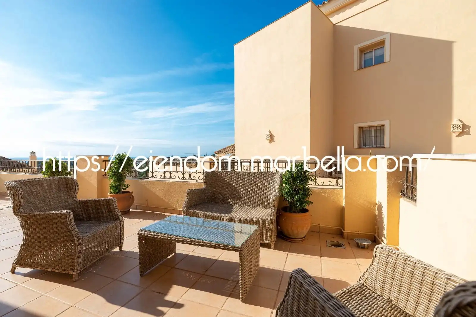 Terraza de Apartamento en venta en Marbella con Aire acondicionado, Calefacción y Terraza