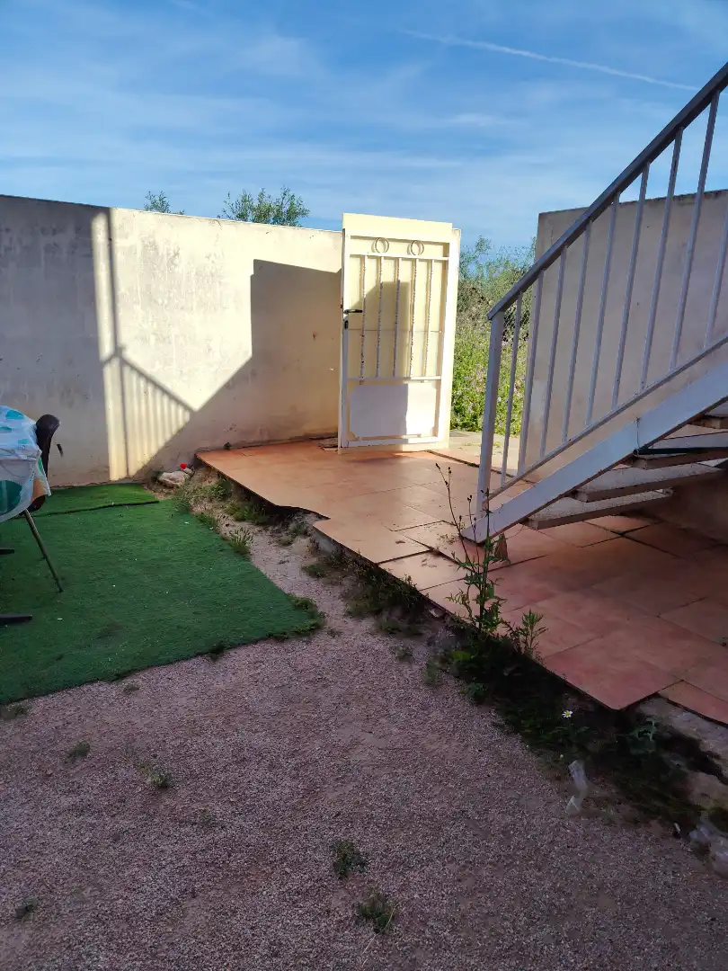 Jardín de Casa adosada en venta en Casas de Juan Núñez