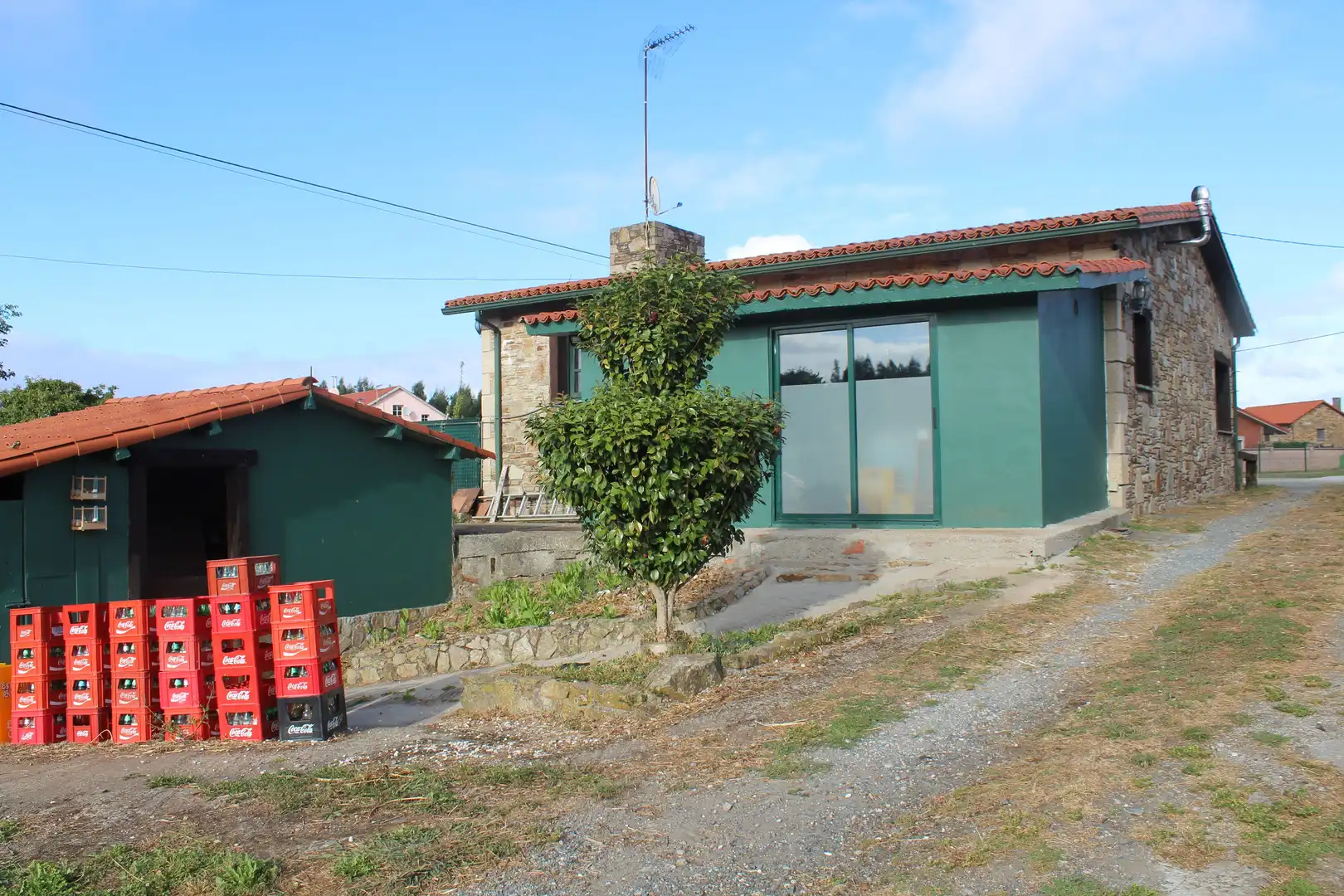 Vista exterior de Casa o chalet en venta en Narón con Jardín privado y Terraza