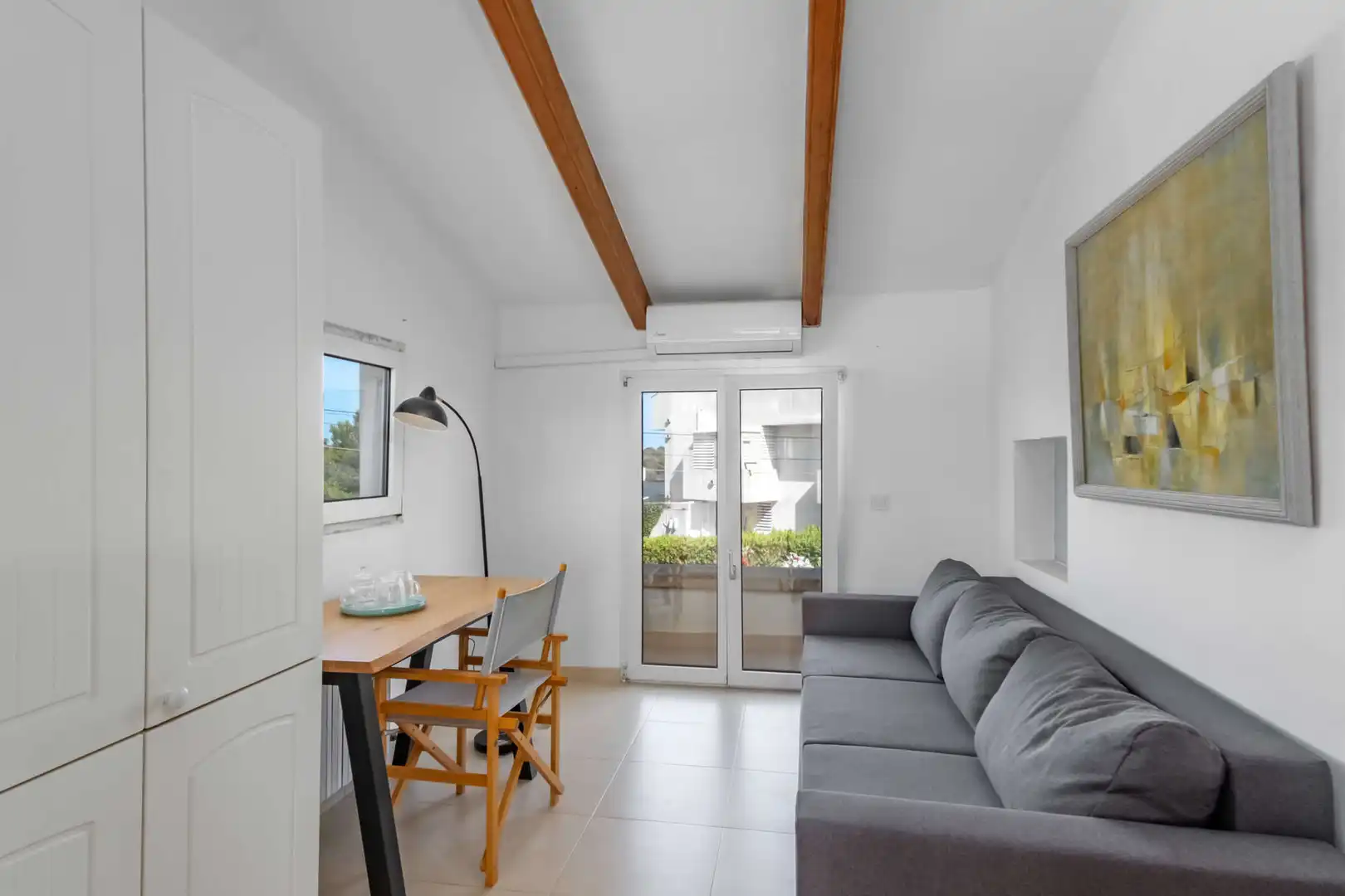 Sala d'estar de Casa o xalet en venda en Felanitx amb Aire condicionat, Terrassa i Moblat