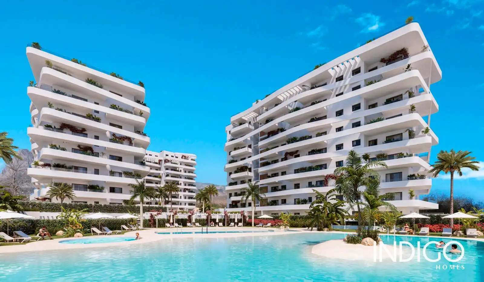 Wohnung mit Pool zum Verkauf in Edeta