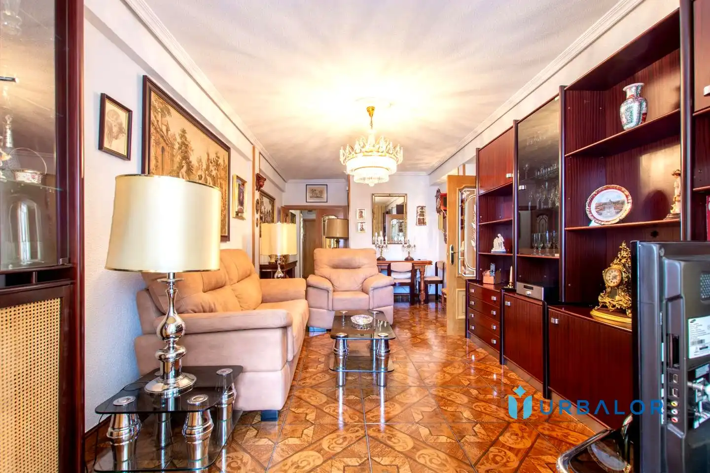 Sala de estar de Piso en venta en Madrid con Aire acondicionado, Calefacción y Terraza