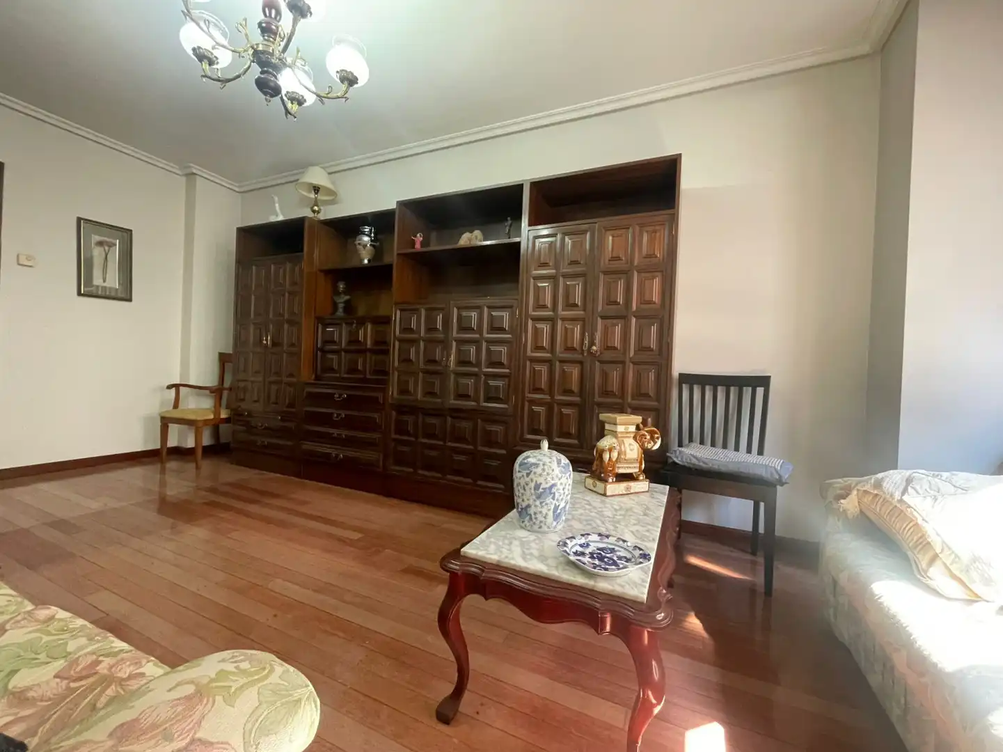 Wohnzimmer von Wohnung zum Verkauf in Gijón  mit Heizung, Terrasse und Abstellraum