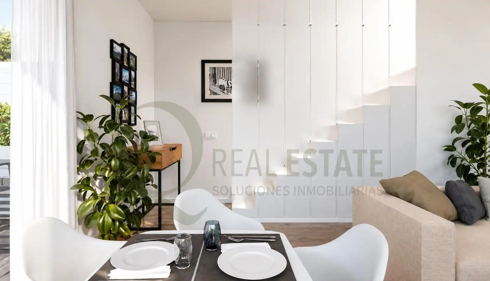 Comedor de Casa o chalet en venta en Alicante / Alacant con Calefacción, Jardín privado y Terraza