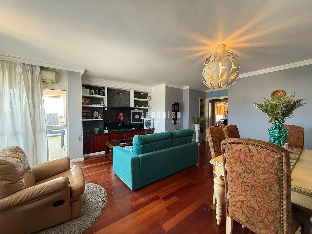 Living room of Flat for sale in Málaga Capital  with Terrace and Swimming Pool
